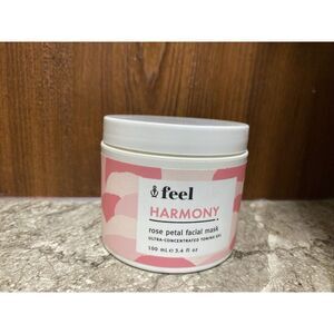 FEEL Harmony Rose Petal Facial Mask Toning 3.4‎ Oz / 100 mL